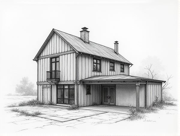 Adaptive Reuse Home Design: Showcasing Industrial Skylight Shafts from Historic Manufacturing Spaces