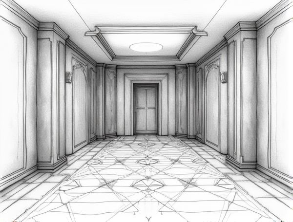 Art Deco Home Design: Showcasing Geometric Terrazzo Flooring in Modern Manufacturing