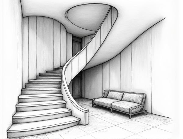 Art Deco Home Design: Showcasing Terrazzo Staircase Innovation in Modern Manufacturing