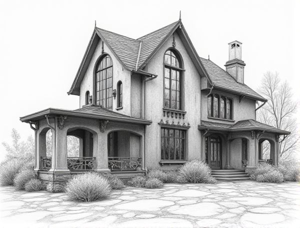 Art Nouveau Home Design: Showcasing Stained Glass Transoms in Modern Manufacturing