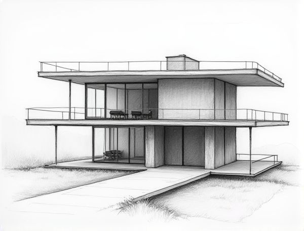 Bauhaus Home Design: Exploring Cantilevered Mezzanines in Modern Manufacturing Spaces