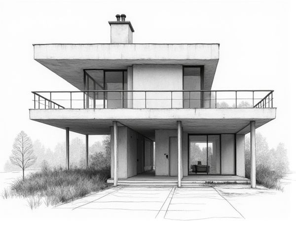 Bauhaus Home Design with Exposed Ductwork: Industrial Aesthetics for Modern Manufacturing Spaces