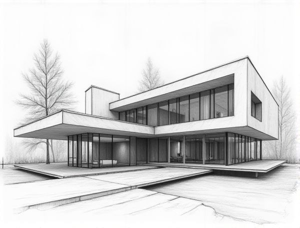 Bauhaus Home Design Featuring Kinetic Facade Systems in Modern Manufacturing Practices