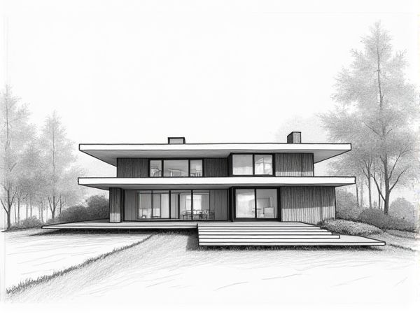 Bauhaus Home Design: Modern Minimalism Featuring Recessed LED Cove Lighting in Contemporary Manufacturing