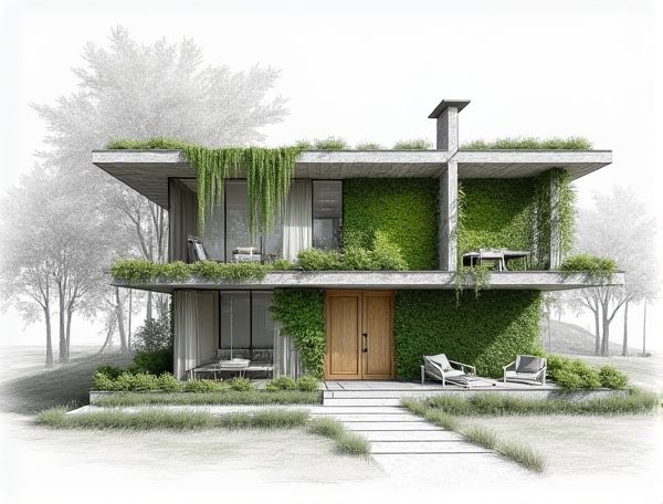 Biophilic Home Design with Active Green Walls: Enhancing Wellbeing and Sustainability in Modern Manufacturing Spaces