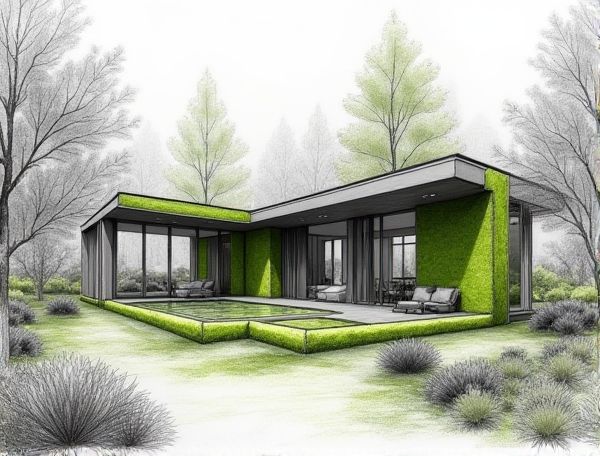 Biophilic Home Design with Indoor Moss Walls for Sustainable Manufacturing Spaces