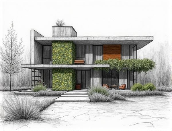 Biophilic Home Design with Vertical Hydroponic Walls: A Sustainable Approach to Residential Manufacturing