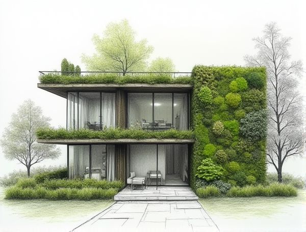 Biophilic Home Design with Living Green Walls: Enhancing Wellbeing and Sustainability in Modern Manufacturing