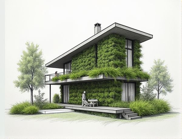 Biophilic Home Design with Vertical Green Walls in Modern Manufacturing: Enhancing Indoor Environments and Well-Being