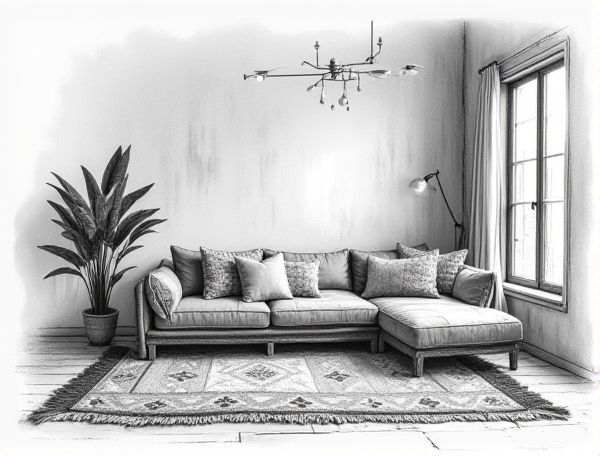 Bohemian Home Design: Layered Kilim Rugs and Their Role in Modern Manufacturing