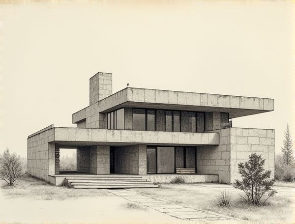 Brutalist Home Design: The Role of Board-Marked Travertine in Modern Construction
