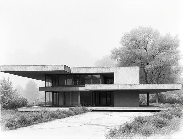 Brutalist Home Design Defined: Exploring Bush-Hammered Concrete Surfaces in Modern Manufacturing