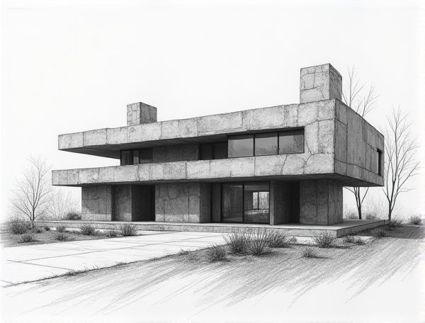 Brutalist Home Design: Exploring Exposed Aggregate Interiors in Modern Manufacturing