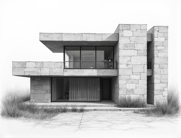 Brutalist Home Design: Exploring Exposed Aggregate Walls in Modern Manufacturing