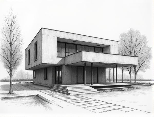 Brutalist Home Design with Exposed Conduits: Raw Industrial Aesthetics in Modern Manufacturing Spaces