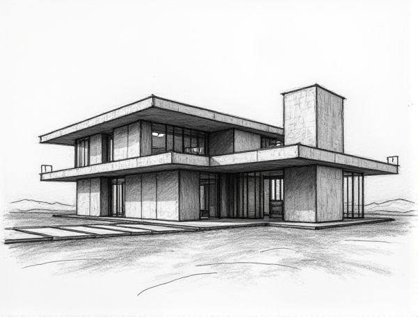 Brutalist Home Design with Exposed Steel Beams: Industrial Aesthetics and Function in Modern Architecture