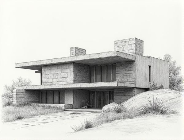 Brutalist Home Design: Harnessing Rammed Earth Insulation in Modern Construction