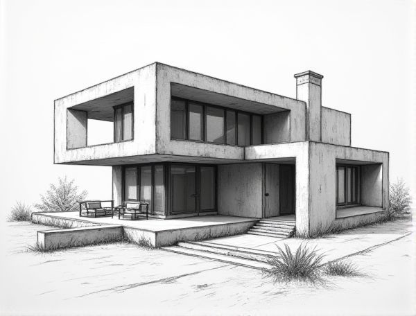Brutalist Home Design: The Bold Appeal of Raw Board-Formed Concrete in Modern Manufacturing