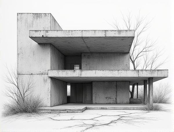Brutalist Home Design: Understanding Rough-Finish Concrete Ceilings in Modern Residential Architecture