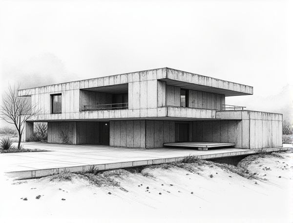 Brutalist Home Design with Thermal Mass Flooring in Manufacturing: A Guide to Robust, Energy-Efficient Living Spaces