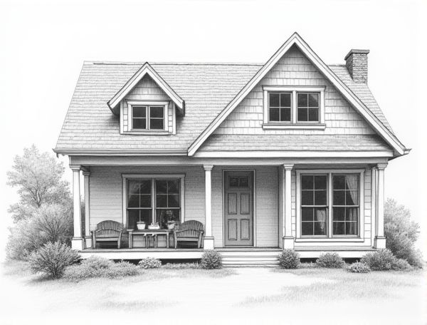 Coastal Cottage Home Design: Exploring Shiplap Ceilings in Modern Manufacturing