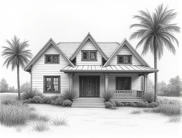 Coastal Cottage Home Design in Manufacturing: Whitewashed Shiplap Ceilings for Breezy Interiors