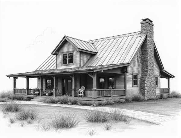 Coastal Farmhouse Home Design: Enhancing Spaces with Weathered Zinc Roofing in Contemporary Manufacturing