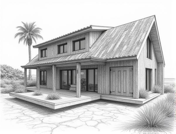 Coastal Home Design: Creating Driftwood Feature Walls for Modern Manufacturing