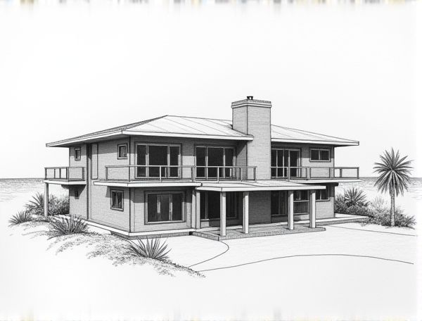 Coastal Home Design Featuring Operable Hurricane Louvers: Modern Manufacturing Solutions for Resilient Living