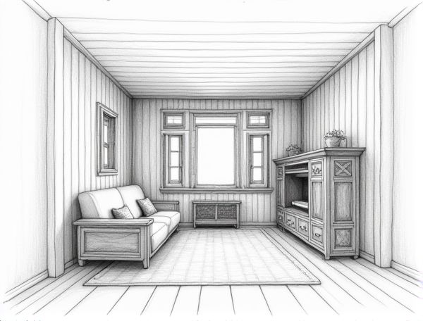 Coastal Home Design Featuring Shiplap Wall Paneling in Modern Manufacturing