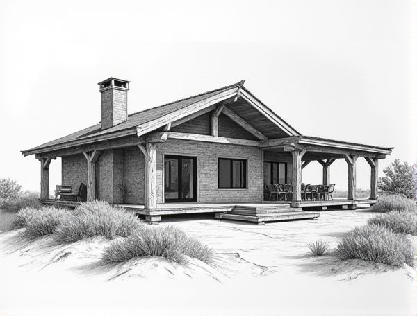 Coastal Home Design: Creating Serene Spaces with Whitewashed Driftwood Accents in Modern Manufacturing