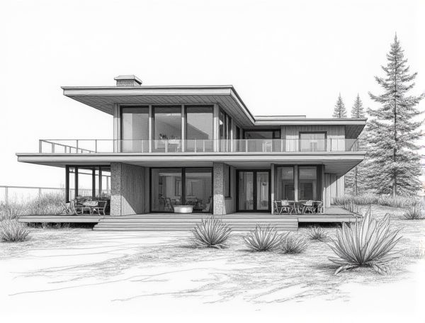 Coastal-Themed Home Design with Hurricane Impact Glass Walls: A Modern Manufacturing Approach