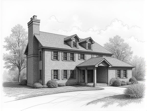 Exploring Colonial Revival Home Design: Authentic Charm of Antique Brick Veneer in Modern Manufacturing