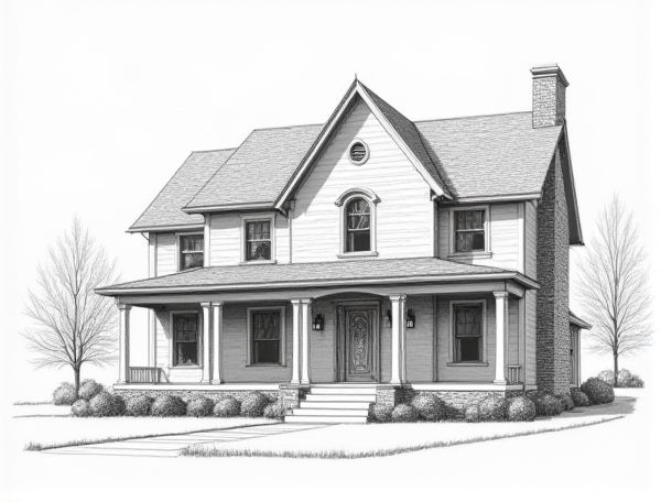 Colonial Revival Home Design: Exploring Dentil Molding in Architectural Manufacturing