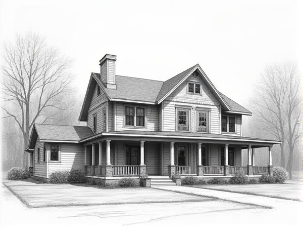 Colonial Revival Home Design Enhanced by Geothermal Heat Exchange in Manufacturing: Sustainable Heritage Meets Modern Efficiency