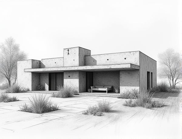 Contemporary Home Design: Exploring Rammed Earth Wall Applications in Modern Manufacturing