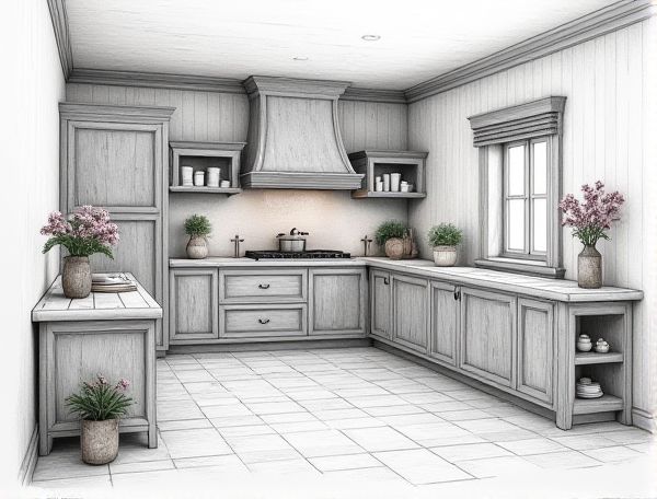 Cottagecore Home Design: Pressed Flower Resin Countertops in Modern Manufacturing