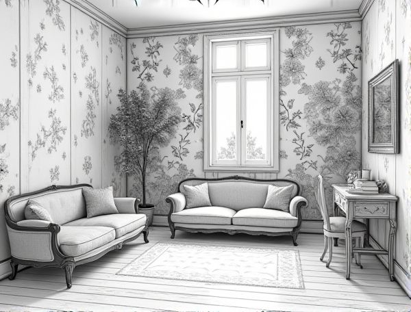 Cottagecore Home Design: Exploring Vintage Botanical Wallpaper in Modern Manufacturing