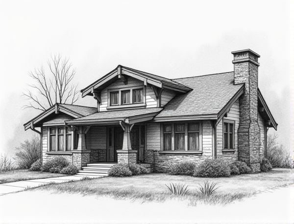 Craftsman Home Design Features and Key Aging-in-Place Modifications in Modern Manufacturing