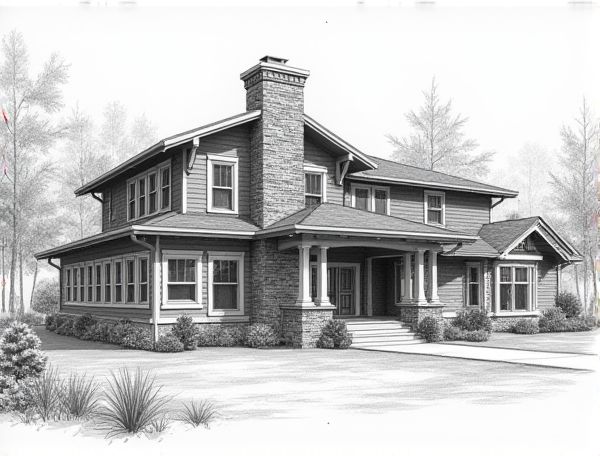 Discovering Craftsman Home Design: The Role of Clinker Brick Fireplaces in Modern Housing Production