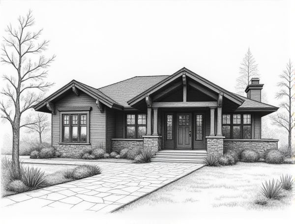 Craftsman Home Design: Showcasing Stained Glass Accents in Modern Manufacturing