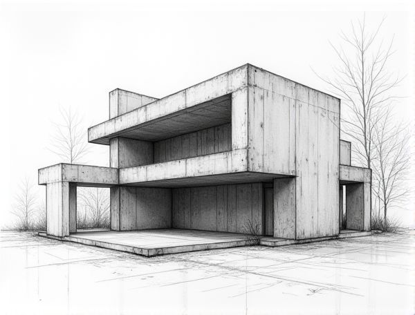 Deconstructivist Home Design: Showcasing Exposed Structural Beams in Modern Residential Architecture