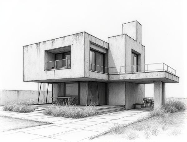 Deconstructivist Home Design with Fragmented Facades: Redefining Residential Architecture Through Precision Manufacturing
