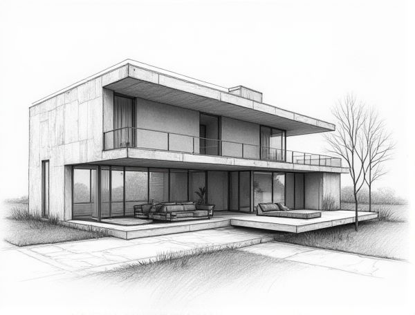 Deconstructivist Home Design with Fragmented Glass Facades: Modern Aesthetics and Manufacturing Techniques