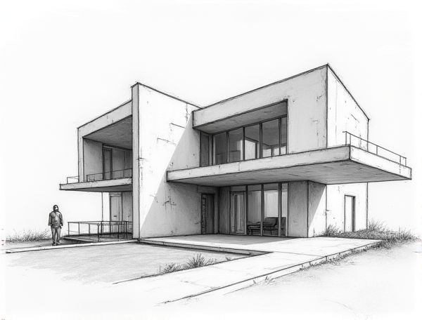 Deconstructivist Home Design: Exploring Skewed Angular Planes in Modern Residential Manufacturing