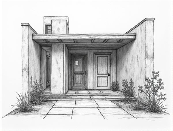 Eclectic Home Design: Showcasing Character with Mismatched Vintage Doors in Modern Manufacturing