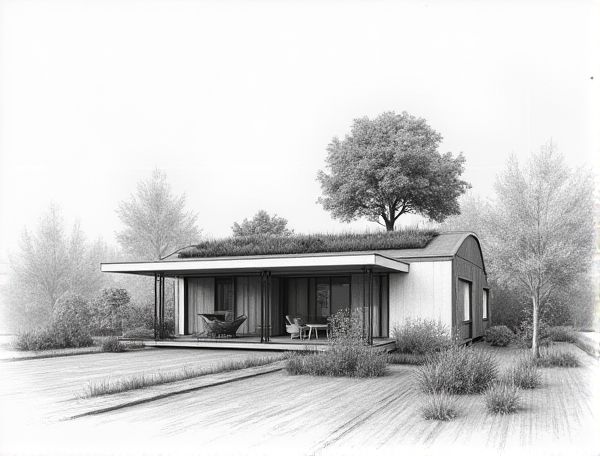 Eco-Home Design with Living Green Roofs: Sustainable Solutions in Modern Manufacturing