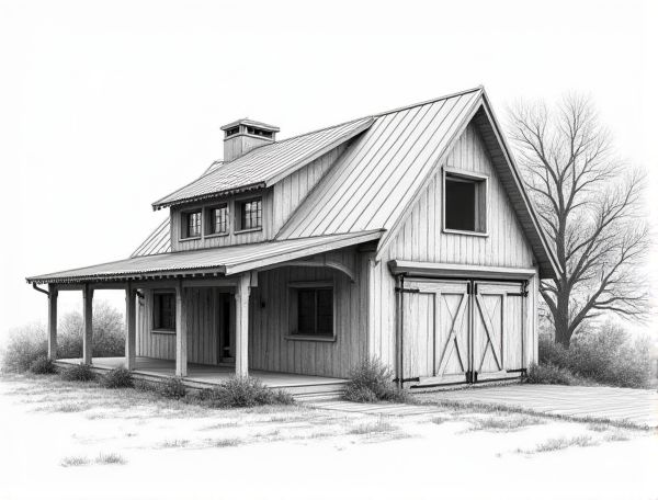 Farmhouse Home Design With Barnwood Sliding Doors: Aesthetic Appeal and Practicality in Modern Manufacturing