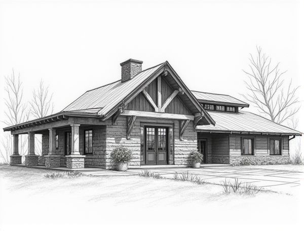 Farmhouse Home Design: Showcasing Reclaimed Barn Beam Mantels in Modern Manufacturing