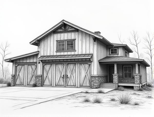 Farmhouse Home Design: Enhancing Interiors with Reclaimed Barn Doors in Manufacturing